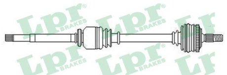 Привідний вал LPR DS52451