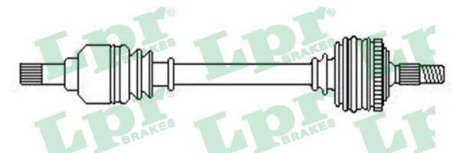 Привідний вал LPR DS52515