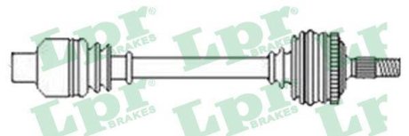 Привідний вал LPR DS52588 (фото 1)
