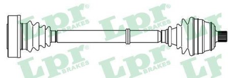 Вал приводний VW T5 LPR DS52633