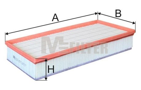 Фільтр повітряний Touareg/Cayenne 03-/Audi Q7 06- (з поролоном) M-FILTER K7072