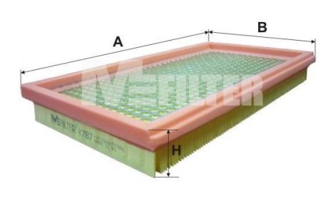 Фільтр повітряний M-FILTER K787