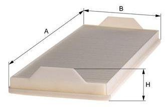 Фільтр повітря (салону) M-FILTER K997