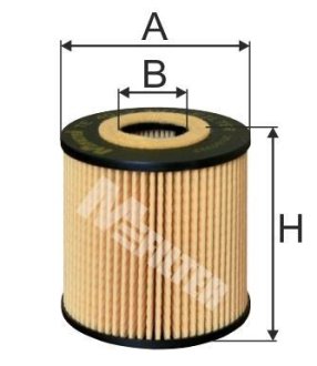 Фільтр масляний Volvo S40/V40 95-04/S60 01-10/S/C/V70 97- (бензин) M-FILTER TE4012