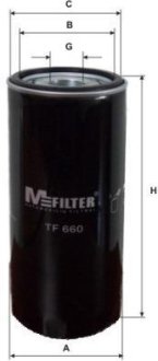 Фільтр масла M-FILTER TF660