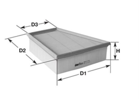 Фільтр повітряний MAGNETI MARELLI 152071758645