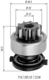 Бендикс стартера MAGNETI MARELLI 940113020252