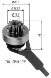 Бендикс стартера MAGNETI MARELLI 940113020268