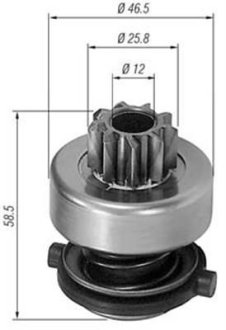 Бендикс стартера MAGNETI MARELLI AMB0138