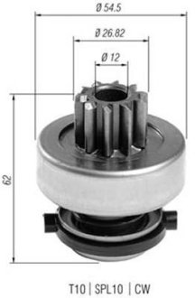 Бендикс стартера MAGNETI MARELLI AMB0398 (фото 1)