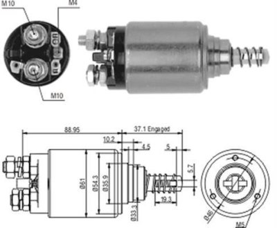 Соленоїд стартера MAGNETI MARELLI AME0187