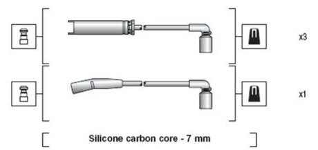 Набір проводів MAGNETI MARELLI MSK1273