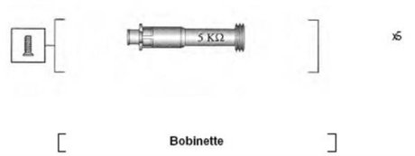 Дроти запалення, набір MAGNETI MARELLI MSK620