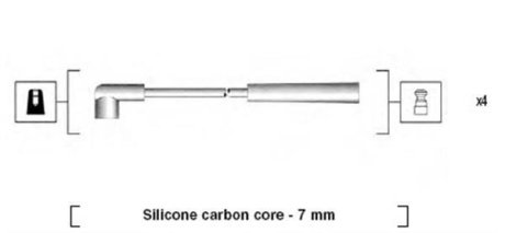 Набір проводів MAGNETI MARELLI MSK877