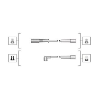 Дроти запалювання MAGNETI MARELLI MSQ0066