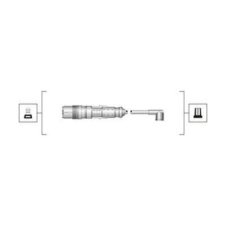 Дроти запалювання MAGNETI MARELLI MSQ0119