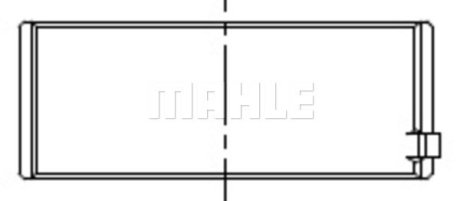 Вкладыши шатунные (1шея) 0.25 MB M906 / OM 900/902/904/906/907/924/926 MAHLE / KNECHT 001PL21330025 (фото 1)