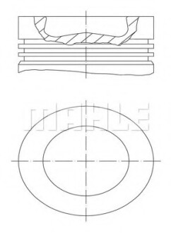 Поршень MB MAHLE / KNECHT 003 97 00