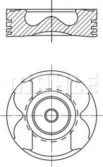 Поршня, CDI 88.5mm, (палец d=30) MAHLE / KNECHT 0045602