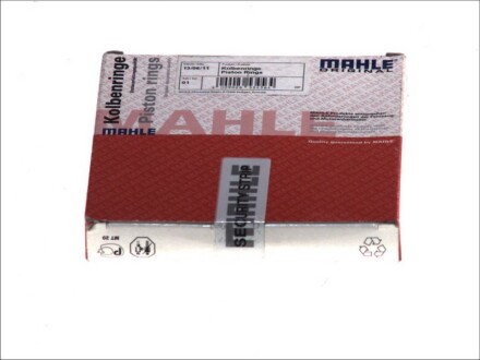 Кільця поршневі MAHLE MAHLE / KNECHT 012 02 N0