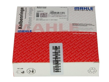 Кольца поршневые OPEL 79,00 1,6 16V Z16XEP (Mahle) MAHLE / KNECHT 012 21 N0