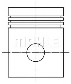 Поршень MAHLE / KNECHT 0135800 (фото 1)