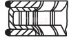 Поршневі кільця 69.5mm (+0,50) (1.5x1.5x2.5) Nissan Kubistar, Renault ClioI,Clio II,Kangoo,Twingo I 1.1/1.2/1.2LPG 96- MAHLE / KNECHT 02204N1 (фото 3)