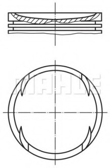 ПОРШЕНЬ MAHLE / KNECHT 028PI00120002