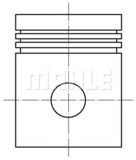 Поршень двигуна MAHLE / KNECHT 028PI00126000