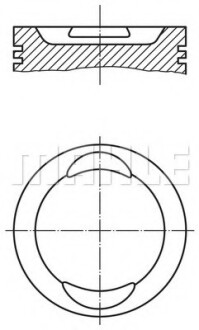 Поршень MAHLE / KNECHT 0297302