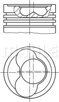 Поршень MAHLE / KNECHT 0306500 (фото 1)