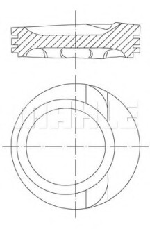 Поршень MAHLE / KNECHT 0306802