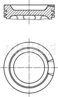 Поршень MAHLE / KNECHT 0331400