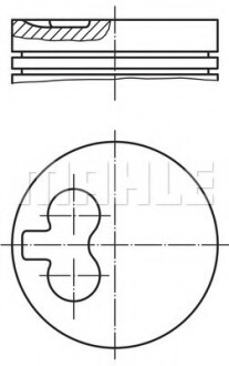 Поршень MAHLE / KNECHT 0400100