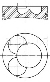 Поршень MAHLE / KNECHT 2274400