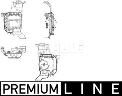 Решітка передня MAHLE / KNECHT AA17000P