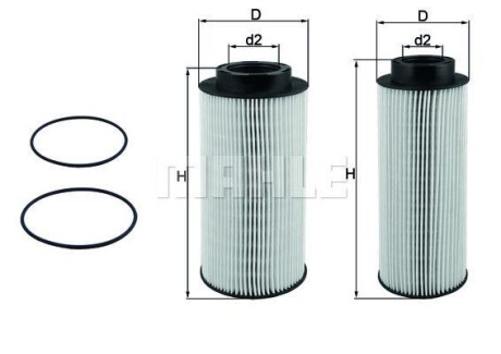 Фильтр MAHLE / KNECHT KX439KIT