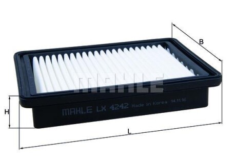 Фільтр повітря MAHLE / KNECHT LX4242