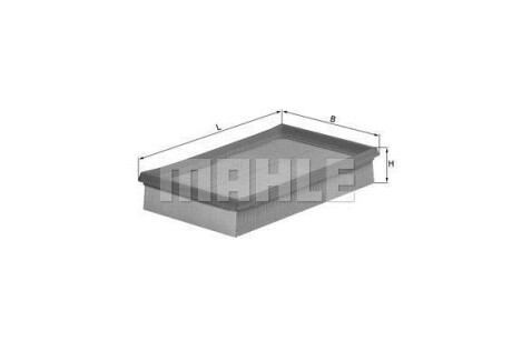 Фільтр повітряний MAHLE / KNECHT LX663