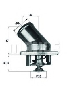 Термостат системи охолодження MAHLE / KNECHT TI 3 87