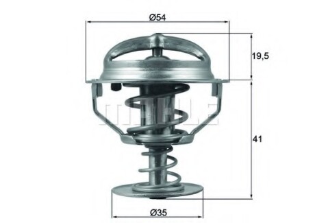 Термостат MAHLE / KNECHT TX 164 82 D