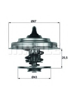 Термостат MAHLE / KNECHT TX1879 (фото 1)