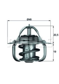 Термостат системи охолодження MAHLE / KNECHT TX 5 88 D (фото 1)