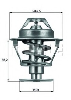 Термостат MAHLE / KNECHT TX 81 89 D