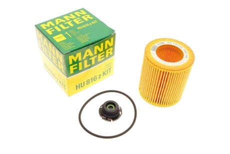 Фільтр масляний (к-кт) -FILTER MANN HU 816 Z KIT