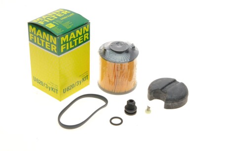 Фільтр AdBlue (к-кт) -FILTER MANN U 620/3 Y KIT