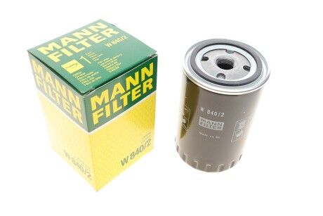 Фільтр масляний -FILTER MANN W 840/2