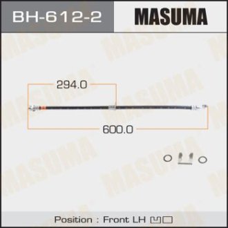 Шланг тормозной MASUMA BH6122