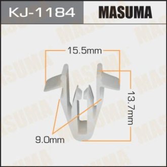 Клипса автомобильная (автокрепеж) 1184-KJ MASUMA KJ1184