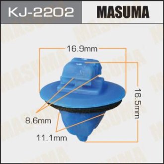 КЛІПСА/КРІПЛ. MASUMA KJ2202